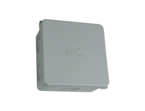 Puszka natynkowa wym/wew 80x80x40 mm 6+2 membrany IP65 003.CS M-L 0943