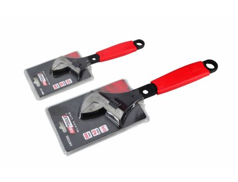 AWTOOLS KLUCZ NASTAWNY SZWED 200mm GUMOWANA RĘKOJEŚĆ - 3