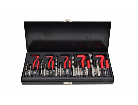 AWTOOLS ZESTAW DO NAPRAWY GWINTÓW M5-M12 131szt. BLACK LINE