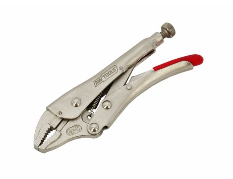 AWTOOLS SZCZYPCE ZACISKOWE MORSEA 125mm SZCZĘKI ZAOKRĄGLONE BLACK LINE