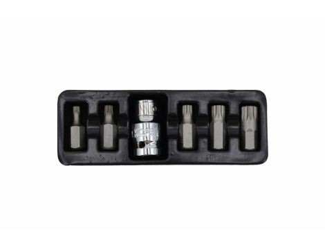 AWTOOLS KOŃCÓWKI SPLINE 6elem. M5 - M12 + ADAPTER BL