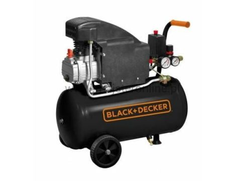 BLACK&DECKER KOMPRESOR OLEJOWY  24L/1,5KM/8BAR