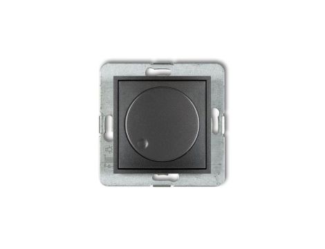 ICON Mechanizm elektronicznego regulatora oświetlenia przyciskowo-obrotowego grafitowy 11IRO-1