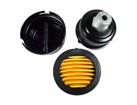 FILTR DO KOMPRESORA METALOWY 1/2" / SILVER