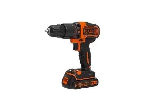 BLACK+DECKER WKRĘTARKA 18V 1x1.5Ah BDCHD18K