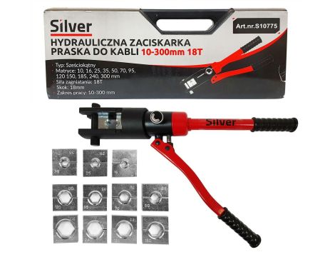 ZACISKARKA HYDRAULICZNA DO KABLI 10-300mm 18 TON /SILVER