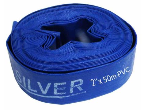 WĄŻ DO WODY 2"x 50m PCV /SILVER
