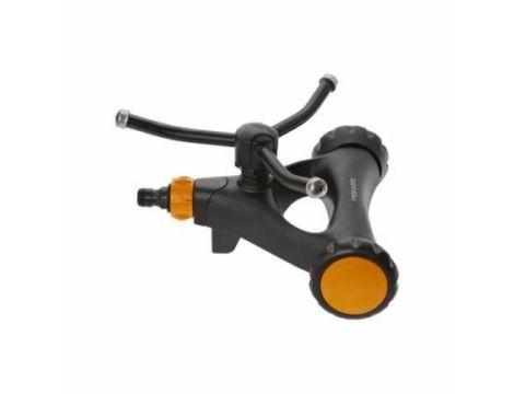 FISKARS ZRASZACZ PULSACYJNY DOOKÓLNY METALOWY NA KÓŁKACH