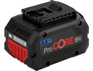 BOSCH AKUMULATOR 18V  5,5Ah PROCORE 1600A02149
