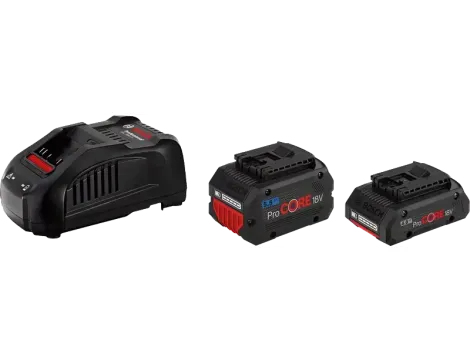 BOSCH AKUMULATOR 18V  5,5Ah PROCORE +PC4,0Ah +ŁADOWARKA GAL 1880 CV 1600A0214A