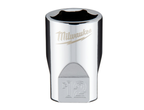 MILWAUKEE NASADKA 1/4" KRÓTKA 12 mm