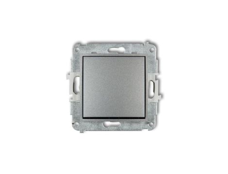 ICON Mechanizm łącznika krzyżowego (jeden klawisz bez piktogramu) srebrny metalik 7IWP-6.1