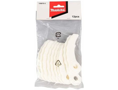 MAKITA NOŻE WYMIENNE Z POLIAMIDU DO 199868-0 (12szt.)