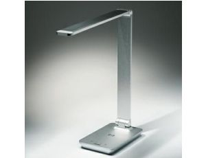 TIROSS LAMPKA BIURKOWA 48 SMD LED 580 LUMENÓW /SREBRNA