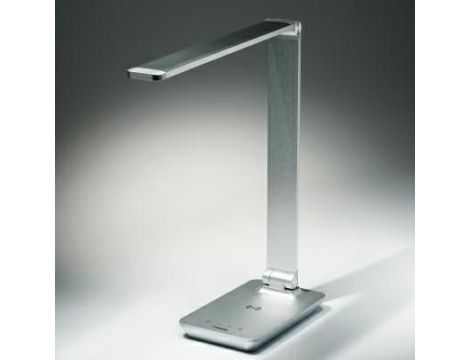 TIROSS LAMPKA BIURKOWA 48 SMD LED 580 LUMENÓW /SREBRNA