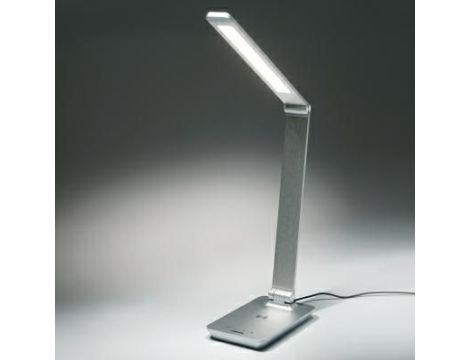 TIROSS LAMPKA BIURKOWA 48 SMD LED 580 LUMENÓW /SREBRNA - 2