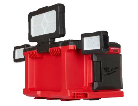 MILWAUKEE LAMPA M18POALC-0 3000lm IP54 PACKOUT AC/DC