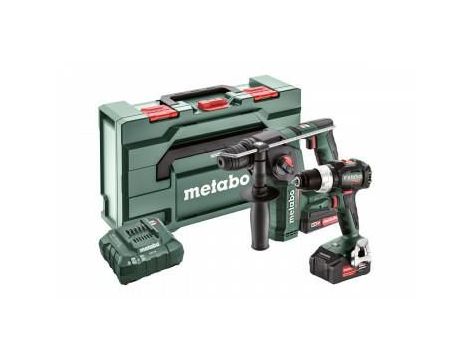METABO ZESTAW COMBO 18V 2.5.2 (BS 18 LT BL + BH 18 LTX BL) 2,0+4,0Ah +METABOX
