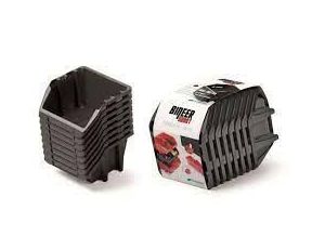 KISTENBERG KUWETY 15 BINEER SHORT 8szt. CZARNE 144x118x84mm