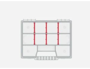KISTENBERG ORGANIZER NARZĘDZIOWY NORT 20 195 x 155 x 35
