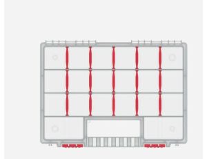 KISTENBERG ORGANIZER NARZĘDZIOWY NORT 35 344 x 249 x 50