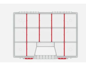 KISTENBERG ORGANIZER NARZĘDZIOWY NORT 40 390 x 290 x 65