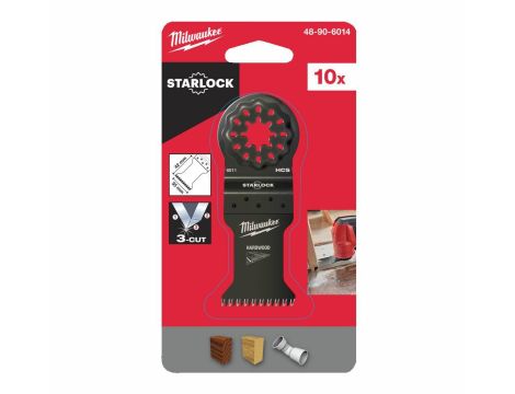 MILWAUKEE MT BRZESZCZOT 35 x 42mm DO CIĘCIA WGŁĘBNEGO 3-OSTRZOWY /10szt.