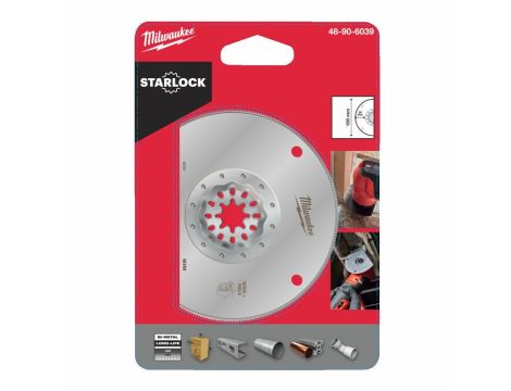 MILWAUKEE MT BRZESZCZOT PŁASKI SEGMENTOWY BIMETALOWY 100x 28mm