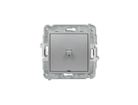 ICON Mechanizm łącznika jednobiegunowego w stylu amerykańskim srebrny metalik 7IWPUS-1