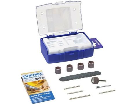 DREMEL ZESTAW OSPRZĘTU ACC  20szt. 681JA DO DREWNA