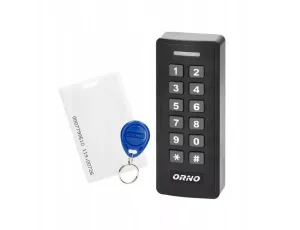 ORNO ZAMEK SZYFROWY Z CZYTNIKIEM KART I BRELOKÓW IP20