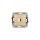ICON Mechamizm gniazda pojedynczego USB A-A 3.0, bez pola opisowego złoty 29IGUSBBO-5