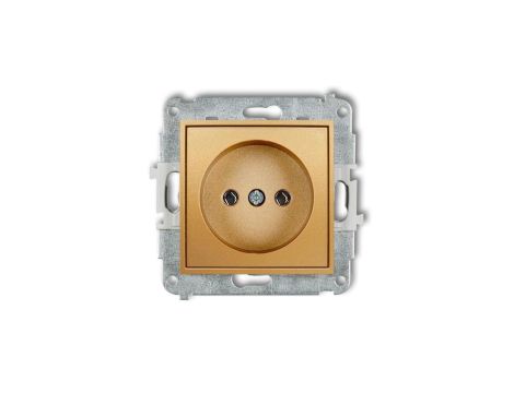 ICON Mechanizm gniazda pojedynczego bez uziemienia 2P (bez przesłon torów prądowych) złoty 29IGP-1
