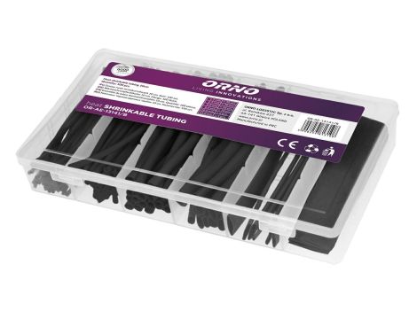 ORNO ZESTAW RUREK TERMOKURCZLIWYCH CZARNE