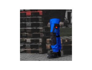 Spodnie robocze 245 g/m2 R50 WZMOCNIONE NIEBIESKO-CZARNE Doktorvolt 2100