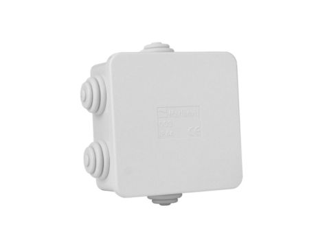 Puszka odgałęźna z dławikami IP44 80x80x40 M-L 0042