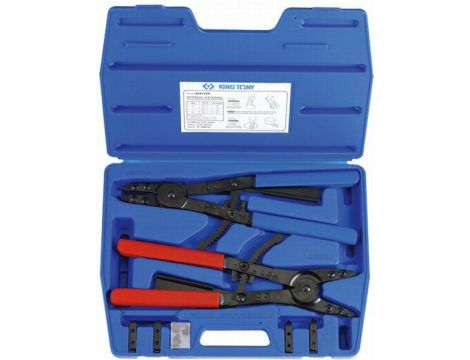 KING TONY SZCZYPCE SEGERA 78-155mm Z WYMIENNYMI KOŃCÓWKAMI