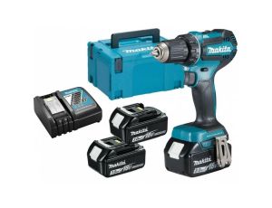 MAKITA.WKRĘTARKA 18V DDF485RF3J 50Nm 3x3,0Ah BLDC MAKPAC