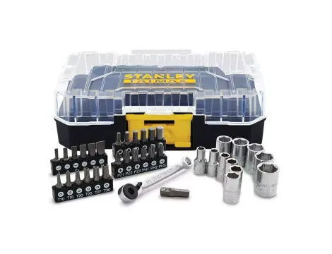 STANLEY ZESTAW KLUCZY  37szt.  1/4" MODUŁ PRO-STACK S