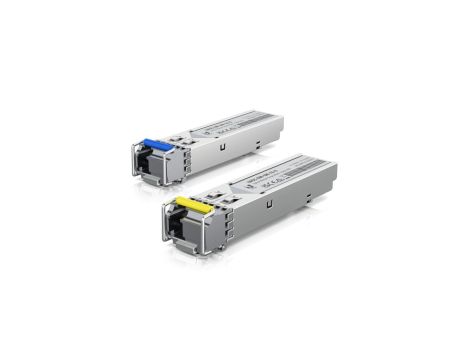 Moduł SFP BIDI, SM, Simplex LC, 1.25Gbps, 3km Ubiquiti UACC-OM-SM-1G-S-20