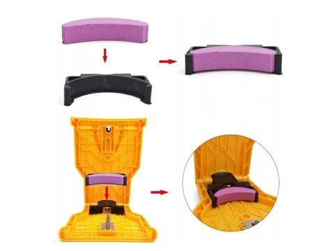 OSTRZARKA DO ŁAŃCUCHA RĘCZNA /SILVER