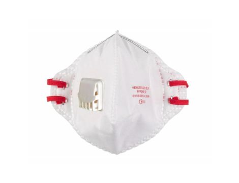 MILWAUKEE PÓŁMASKA FFP2 Z ZAWOREM SKŁADANA /15 szt.