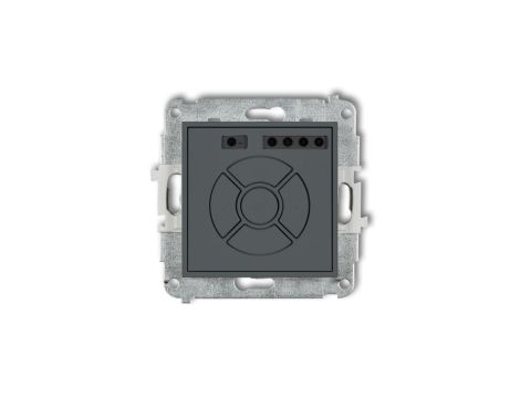 ICON Mechanizm elektronicznego sterownika roletowego (sterowanie lokalne) grafitowy mat 28ISR-1