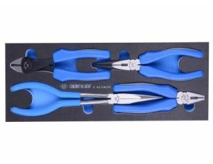 KING-TONY ZESTAW SZCZYPIEC 6111-06 + 6231-07 + 6311-08 + 6319-11C, WKŁAD Z PIANKI EVA DO WÓZKA