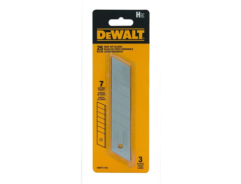 DEWALT OSTRZA 25mm HARTOWANE  3szt.