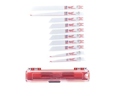 MILWAUKEE ZESTAW BRZESZCZOTÓW 10szt. DO PIŁY SZABLASTEJ