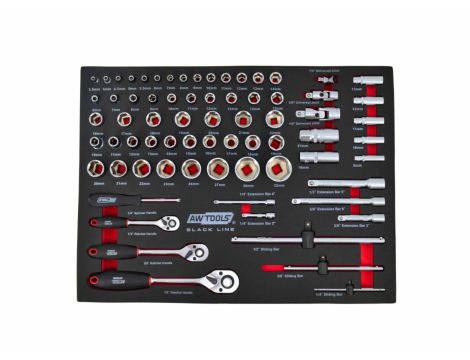 AWTOOLS WÓZEK WARSZTATOWY + 177SZT. NARZĘDZI - 5