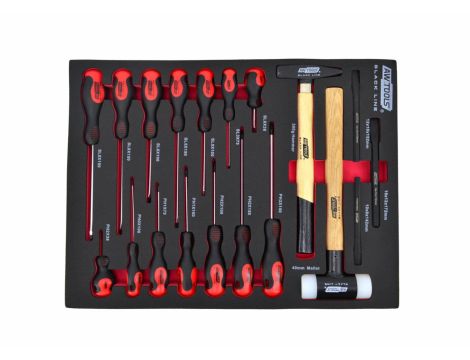 AWTOOLS WÓZEK WARSZTATOWY + 177SZT. NARZĘDZI - 6