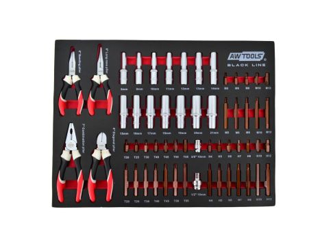 AWTOOLS WÓZEK WARSZTATOWY + 177SZT. NARZĘDZI - 7