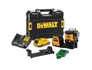 DEWALT.LASER LINIOWY 12/18V ZIELONY 1x2,0Ah DCE089D1G18
